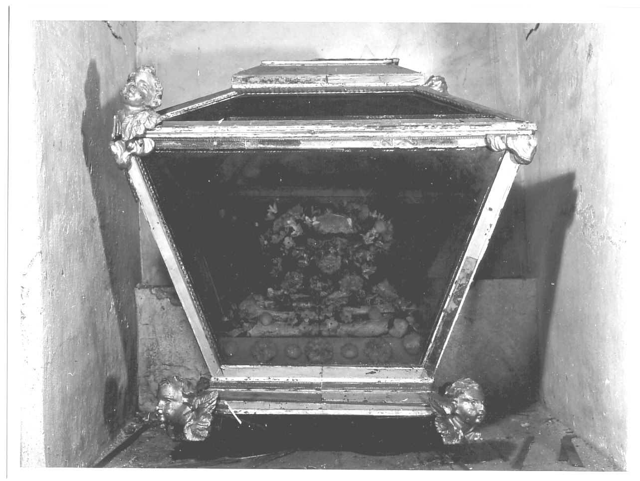 reliquiario a teca - a urna, opera isolata - PRODUZIONE LIGURE (seconda metà sec. XVIII)