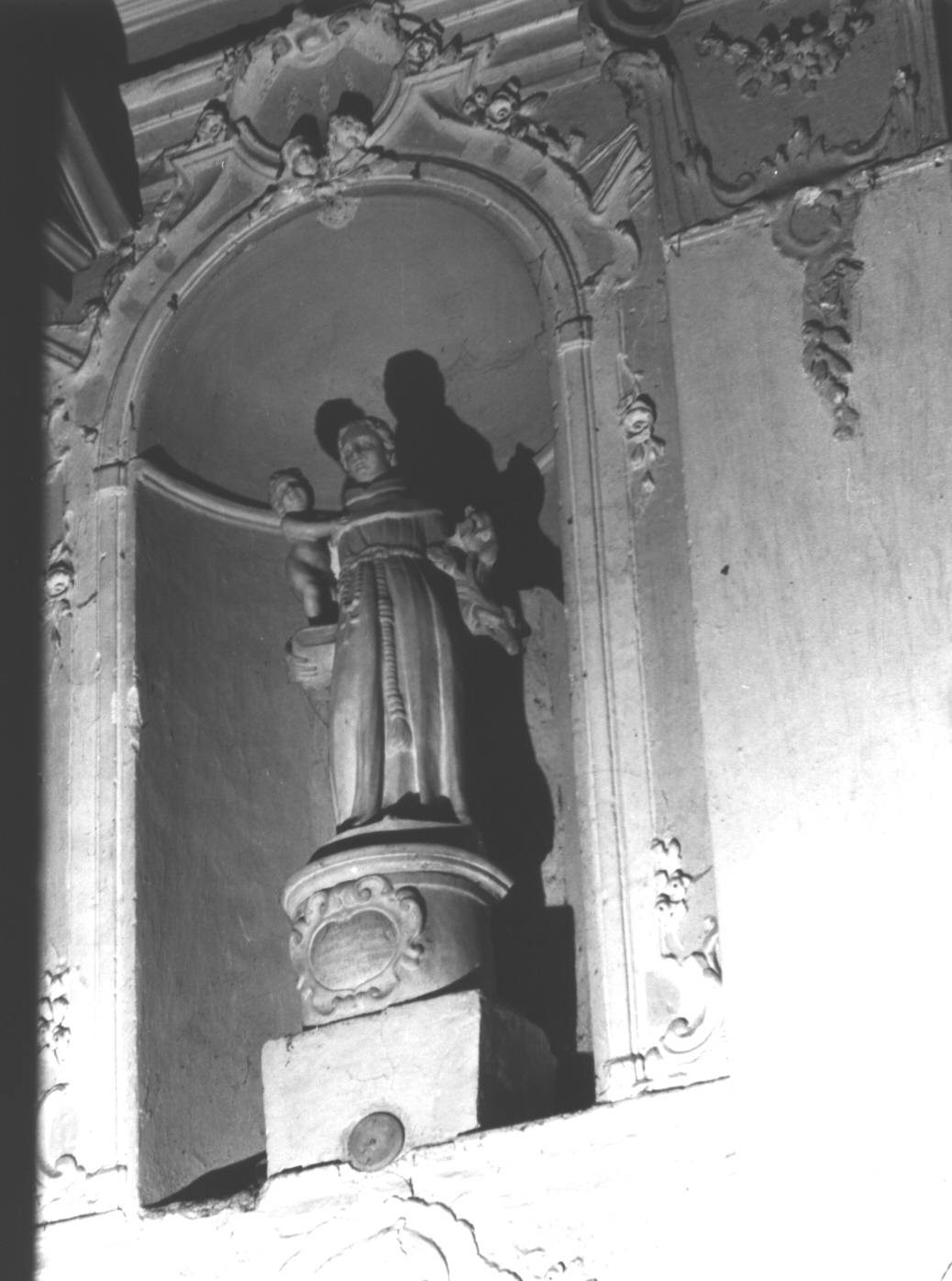 Sant'Antonio (statua, opera isolata) - bottega ligure (sec. XVIII)