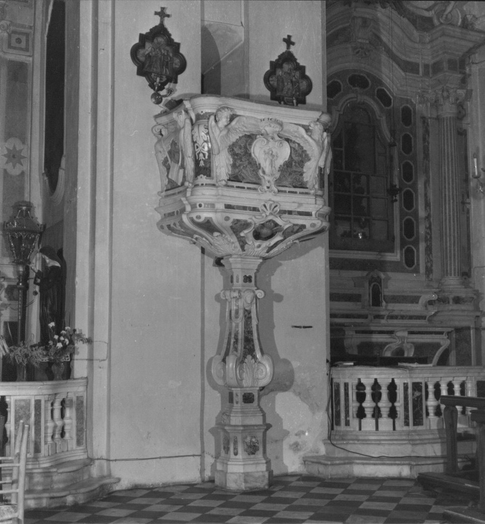 Sant'Antonio Abate (pulpito, opera isolata) - bottega italiana (sec. XVIII)