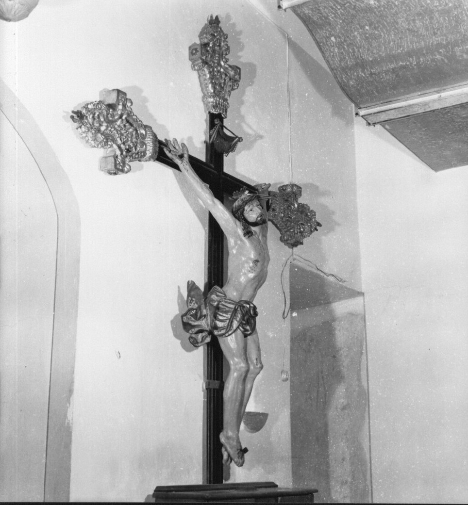Cristo crocifisso (crocifisso, opera isolata) - bottega ligure (sec. XVIII)