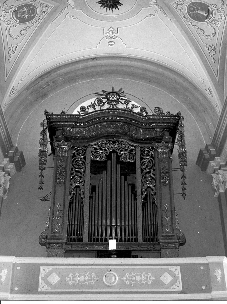 organo, opera isolata di Ditta Agati Tronci (bottega) (sec. XVIII)