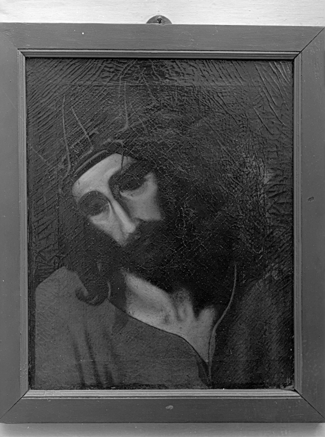 Cristo coronato di spine (dipinto, opera isolata) - ambito ligure (inizio sec. XVII)