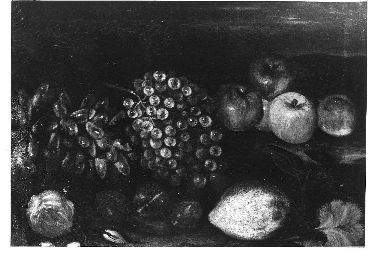 natura morta con frutta (dipinto, pendant) - ambito lombardo (seconda metà sec. XVII)