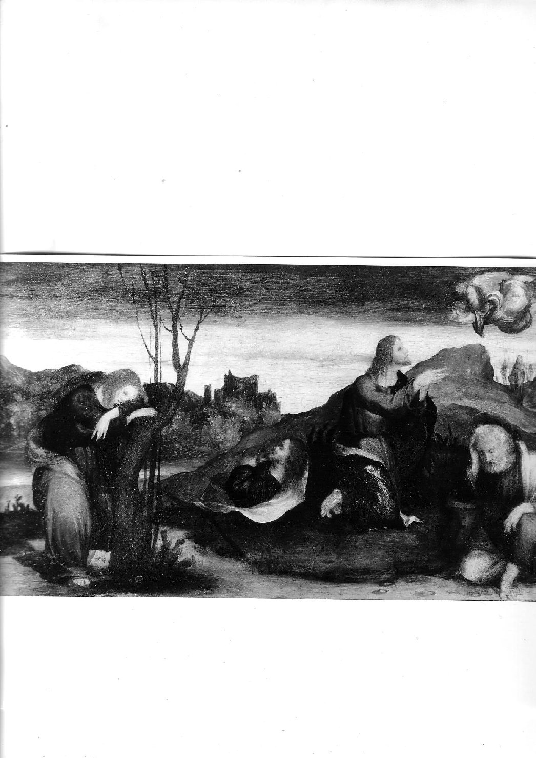 orazione di Cristo nell'orto di Getsemani (dipinto, frammento) di Buonaccorsi Pietro detto Perin del Vaga (scuola) (prima metà sec. XVI)