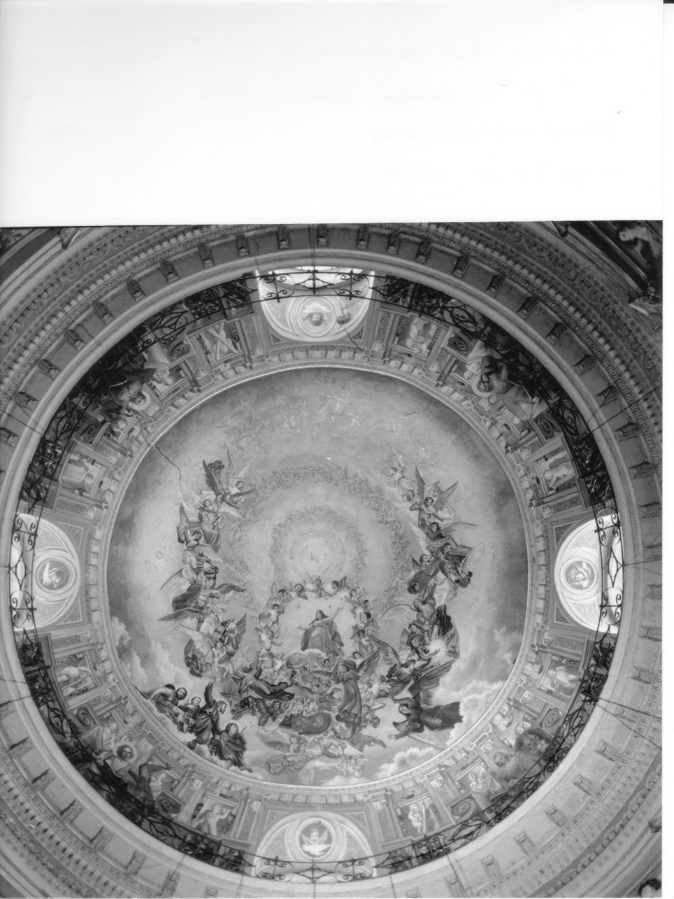 assunzione della Madonna/ evangelisti (decorazione pittorica, insieme) di Monzio Compagnoni Ferdinando, Galizzi Giovanni Battista (sec. XX)
