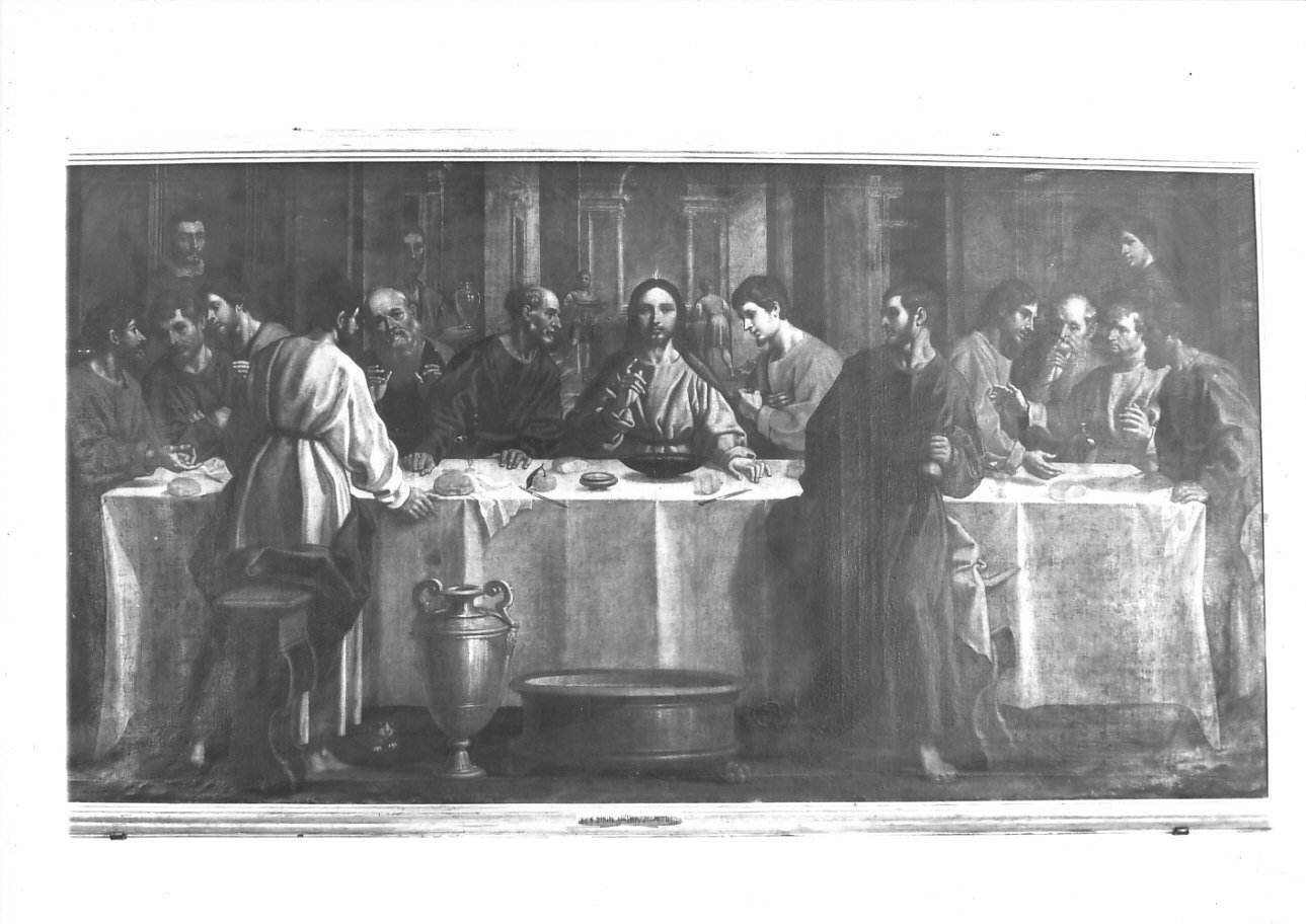 ultima cena (dipinto, opera isolata) di Castello Bernardo (inizio sec. XVII)