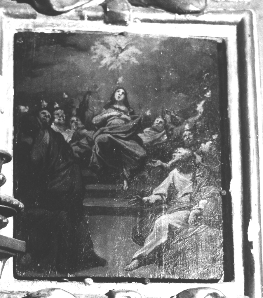Pentecoste (dipinto, elemento d'insieme) di Carrega Francesco (metà sec. XVIII)
