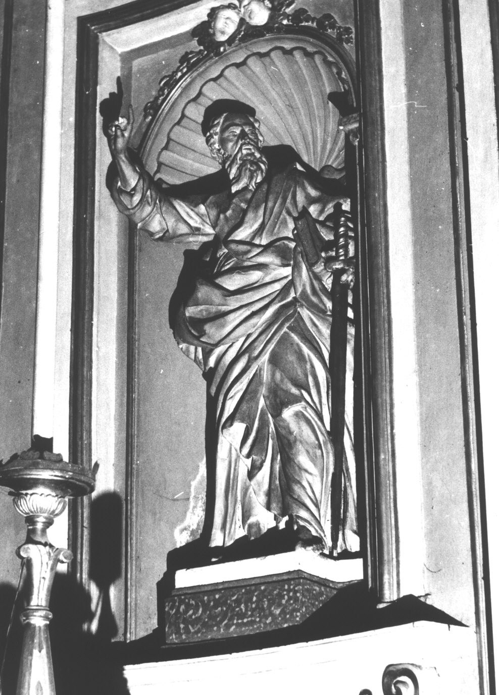 San Paolo (statua, opera isolata) - bottega romana (fine sec. XVIII)