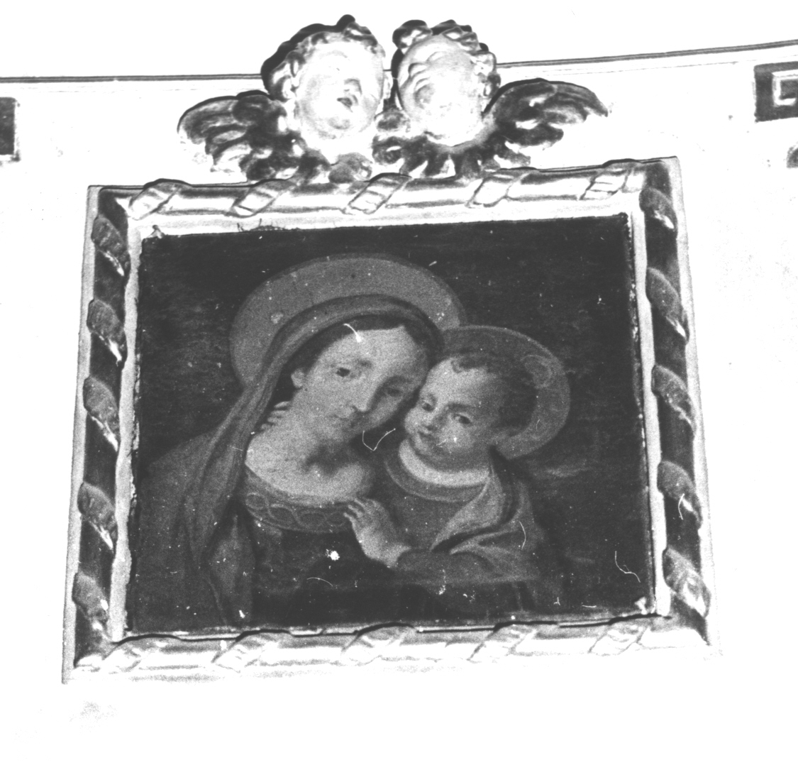 Madonna con Bambino (dipinto, opera isolata) - ambito ligure (fine sec. XVIII)