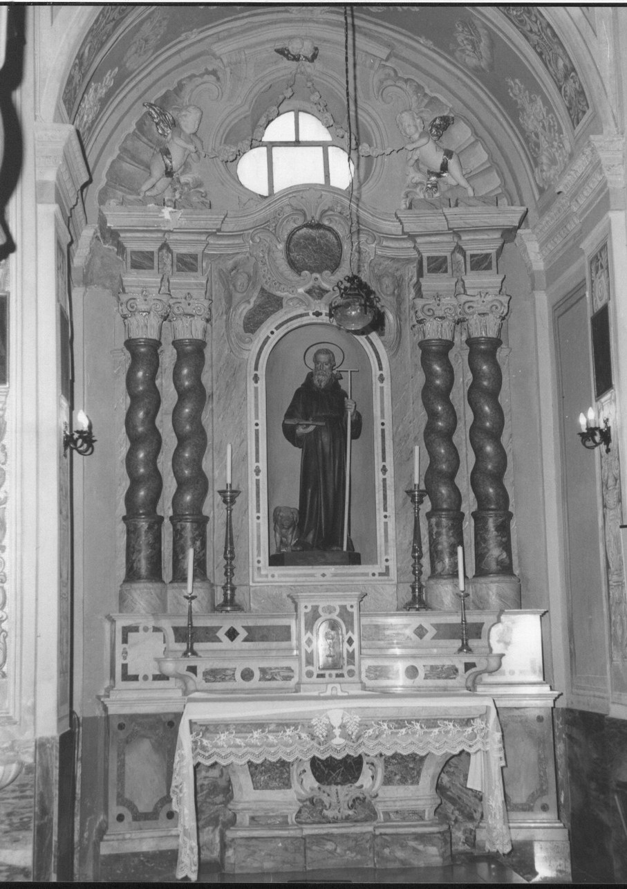 altare, opera isolata - bottega liguro-lombarda (prima metà, prima metà sec. XVIII, sec. XX)