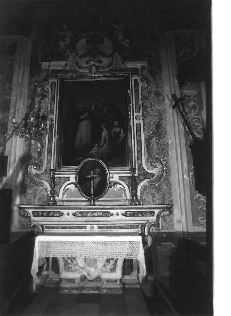 altare, insieme - PRODUZIONE LIGURE (metà sec. XVIII)