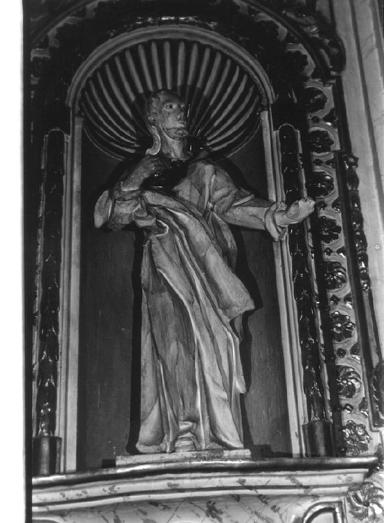 San Damiano (statua, opera isolata) - PRODUZIONE LIGURE (metà sec. XVIII)