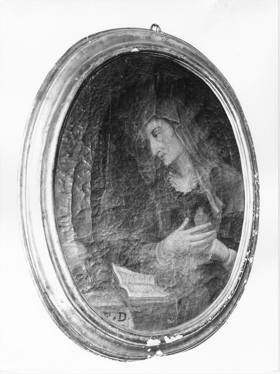 SANTA CATERINA DA GENOVA (dipinto, opera isolata) - ambito ligure (prima metà sec. XIX)