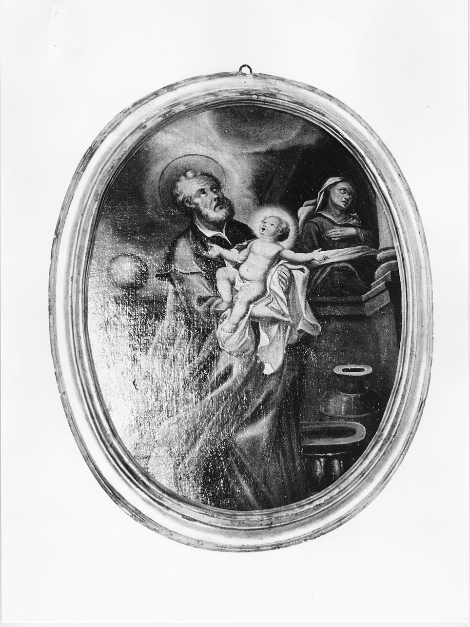 nascita di Maria Vergine (dipinto, opera isolata) - ambito ligure (sec. XVIII)