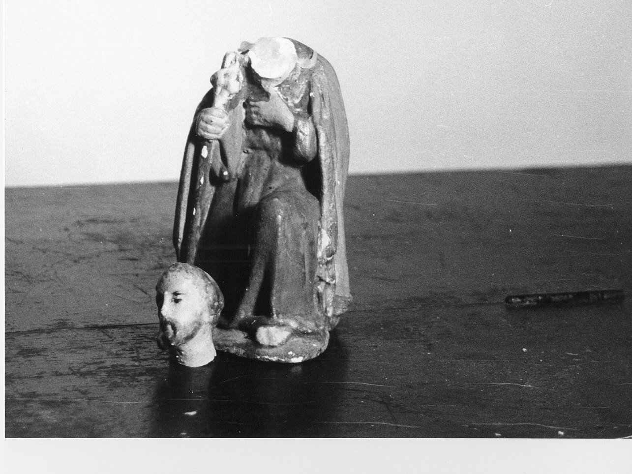 San Giuseppe (statuetta di presepio, opera isolata) - PRODUZIONE LIGURE (prima metà sec. XX)