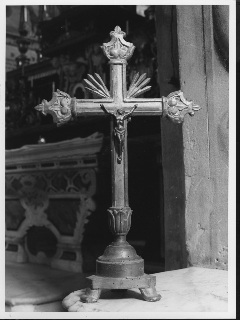 Cristo crocifisso (croce da tavolo, opera isolata) - bottega ligure (sec. XIX)