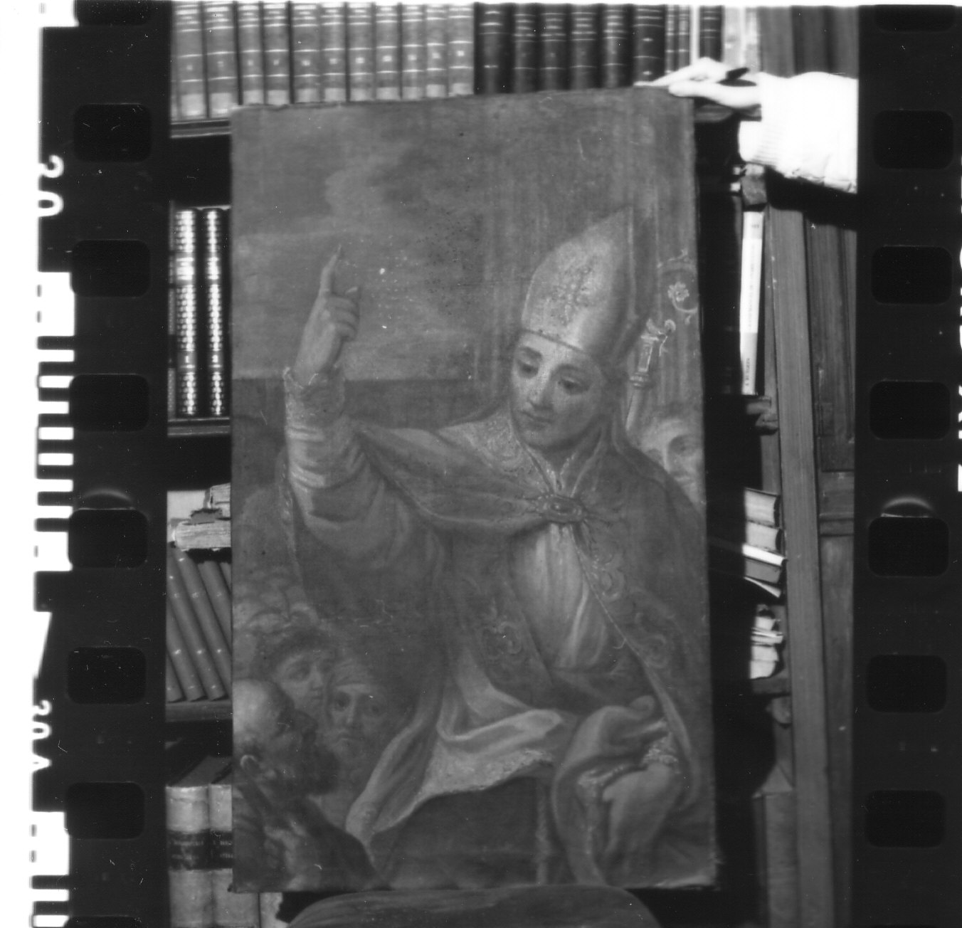 San Ludovico di Tolosa (dipinto, opera isolata) di Canepa Giuseppe (sec. XVIII)