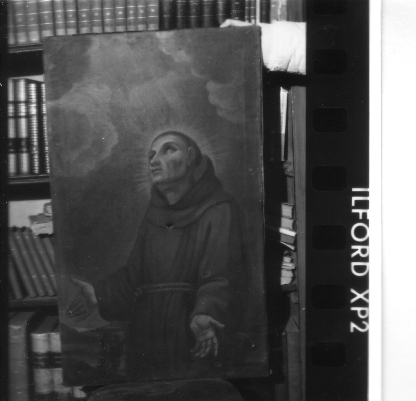 Santo francescano (dipinto, opera isolata) di Canepa Giuseppe (sec. XVIII)