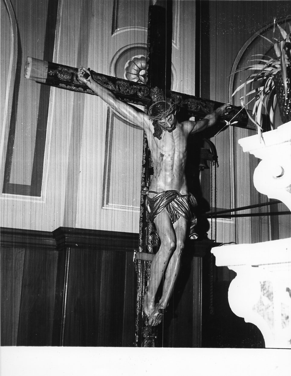 Cristo crocifisso (scultura, opera isolata) - manifattura ligure (sec. XIX)