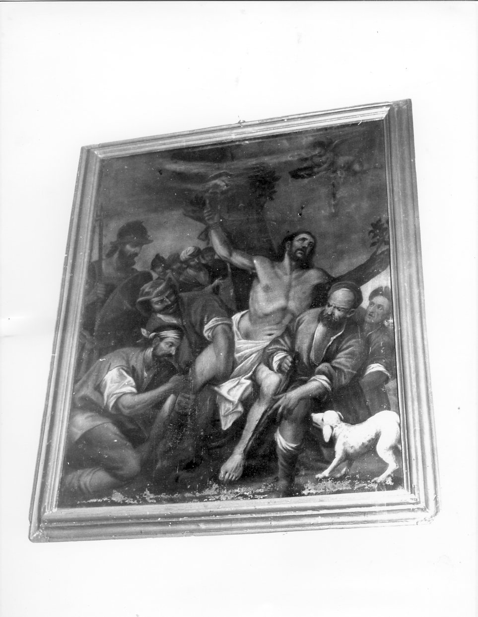 martirio di San Bartolomeo (dipinto, opera isolata) - ambito genovese (sec. XVII)