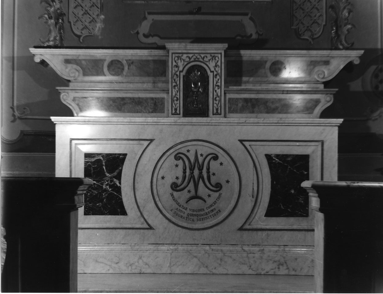 altare, insieme - manifattura ligure (sec. XX)