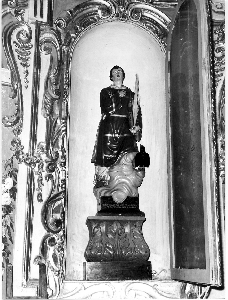 San Vincenzo Ferrer (statua, opera isolata) - bottega ligure (sec. XIX)