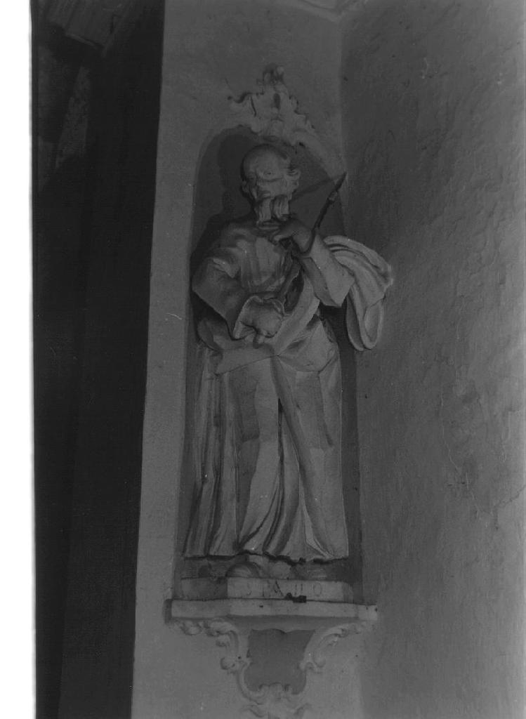 SAN PAOLO (statua, opera isolata) di De Ferrari Agostino (cerchia) (terzo quarto sec. XVIII)