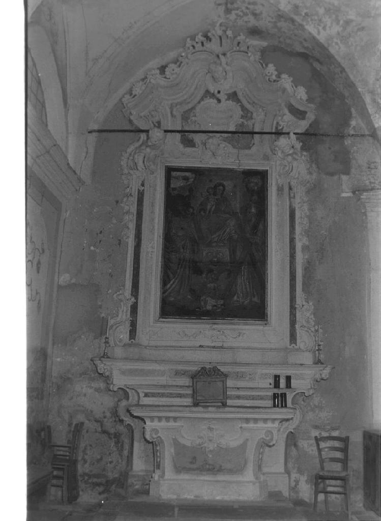 altare, elemento d'insieme di De Ferrari Agostino (cerchia) (terzo quarto sec. XVIII)