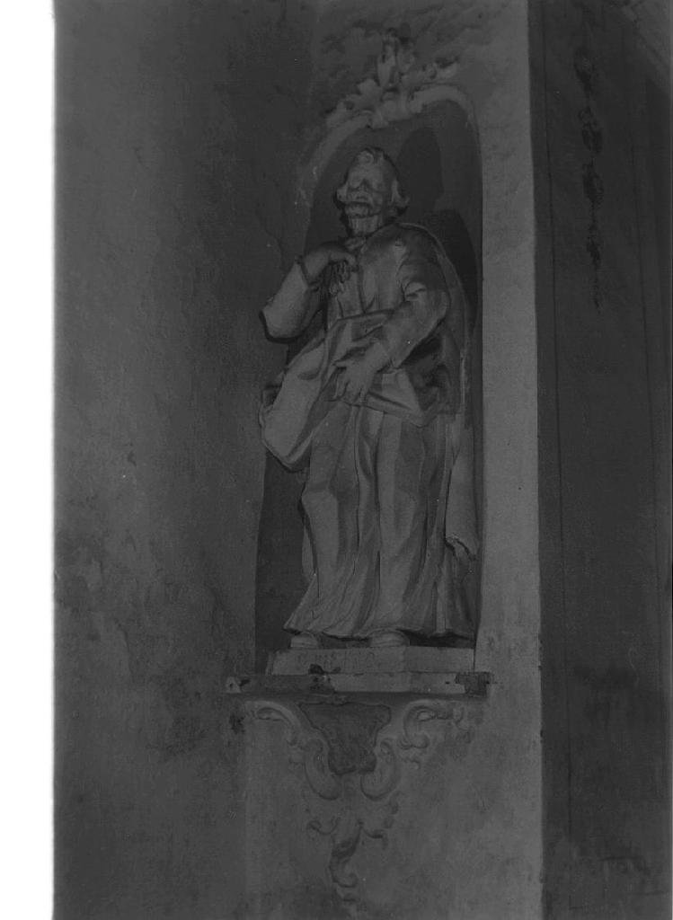 SAN PIETRO (statua, opera isolata) di De Ferrari Agostino (cerchia) (terzo quarto sec. XVIII)