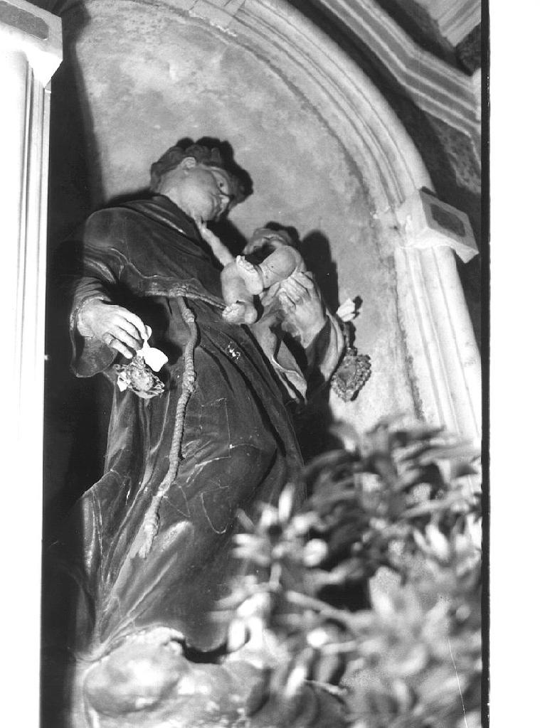 Sant'Antonio da Padova (statua, opera isolata) - bottega ligure (fine/inizio secc. XIX/ XX)