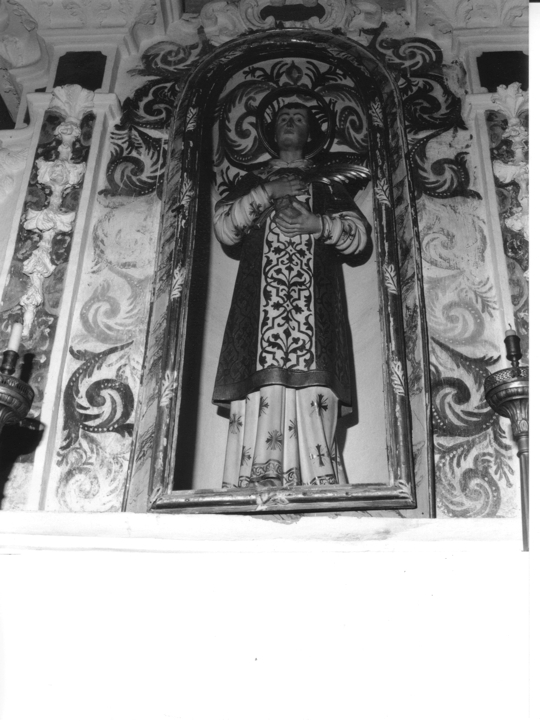 Santo Stefano (statua, opera isolata) - bottega genovese (fine/inizio secc. XVIII/ XIX)