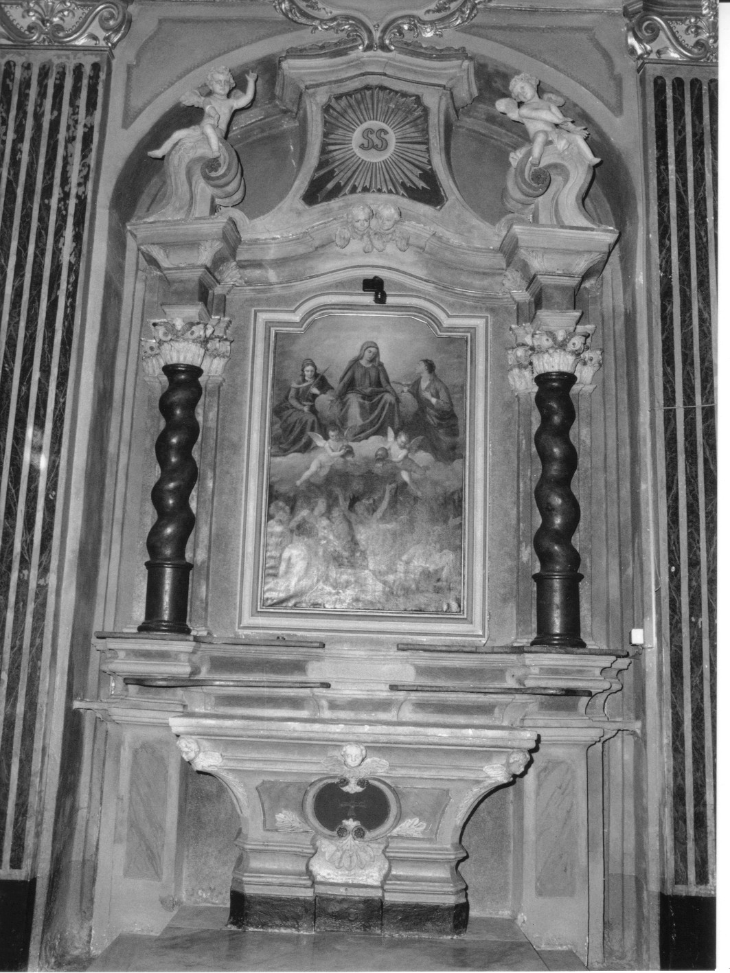 altare, opera isolata - bottega liguro-lombarda (seconda metà sec. XVIII)