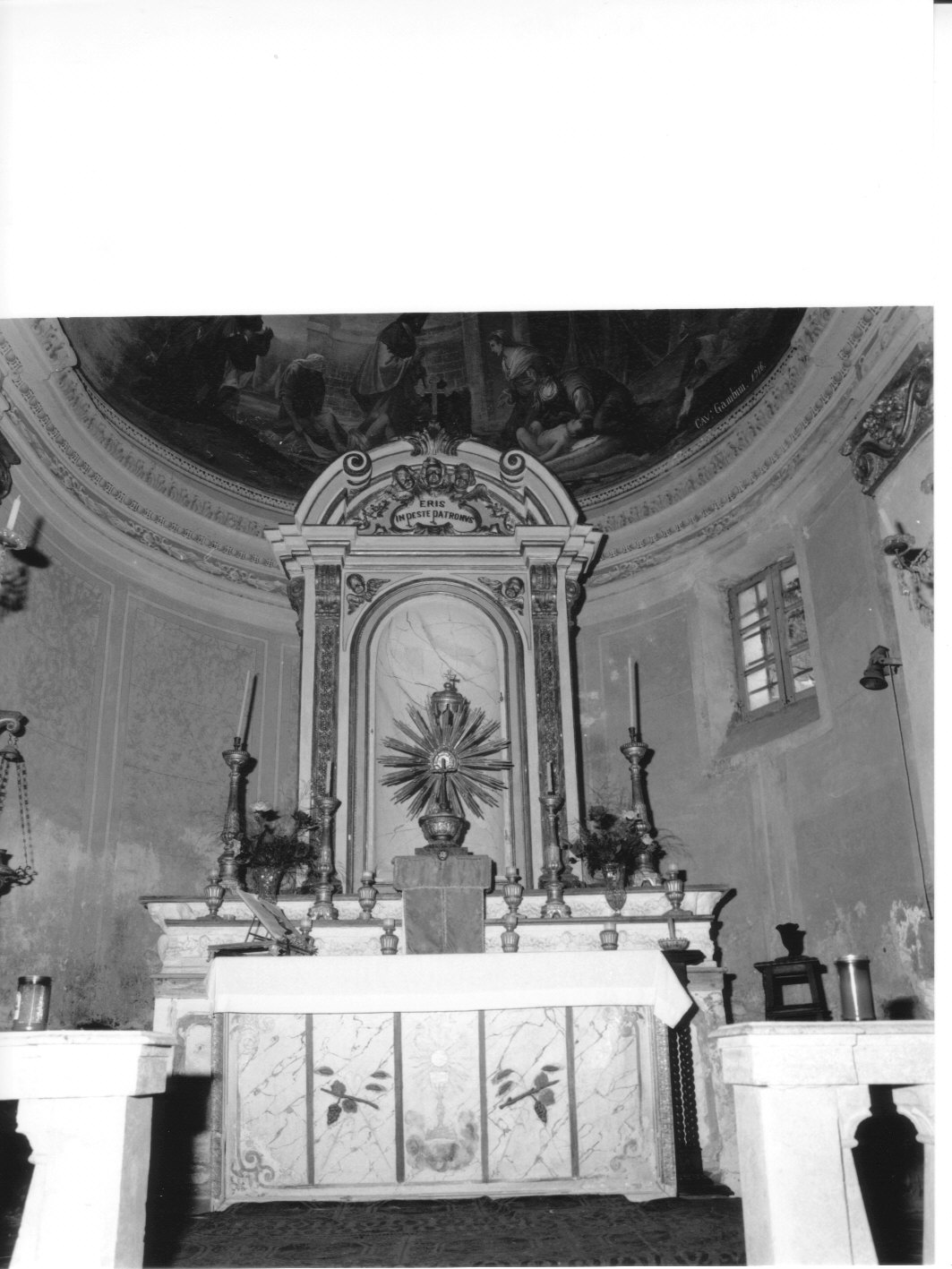 altare, opera isolata - bottega liguro-lombarda (sec. XIX)