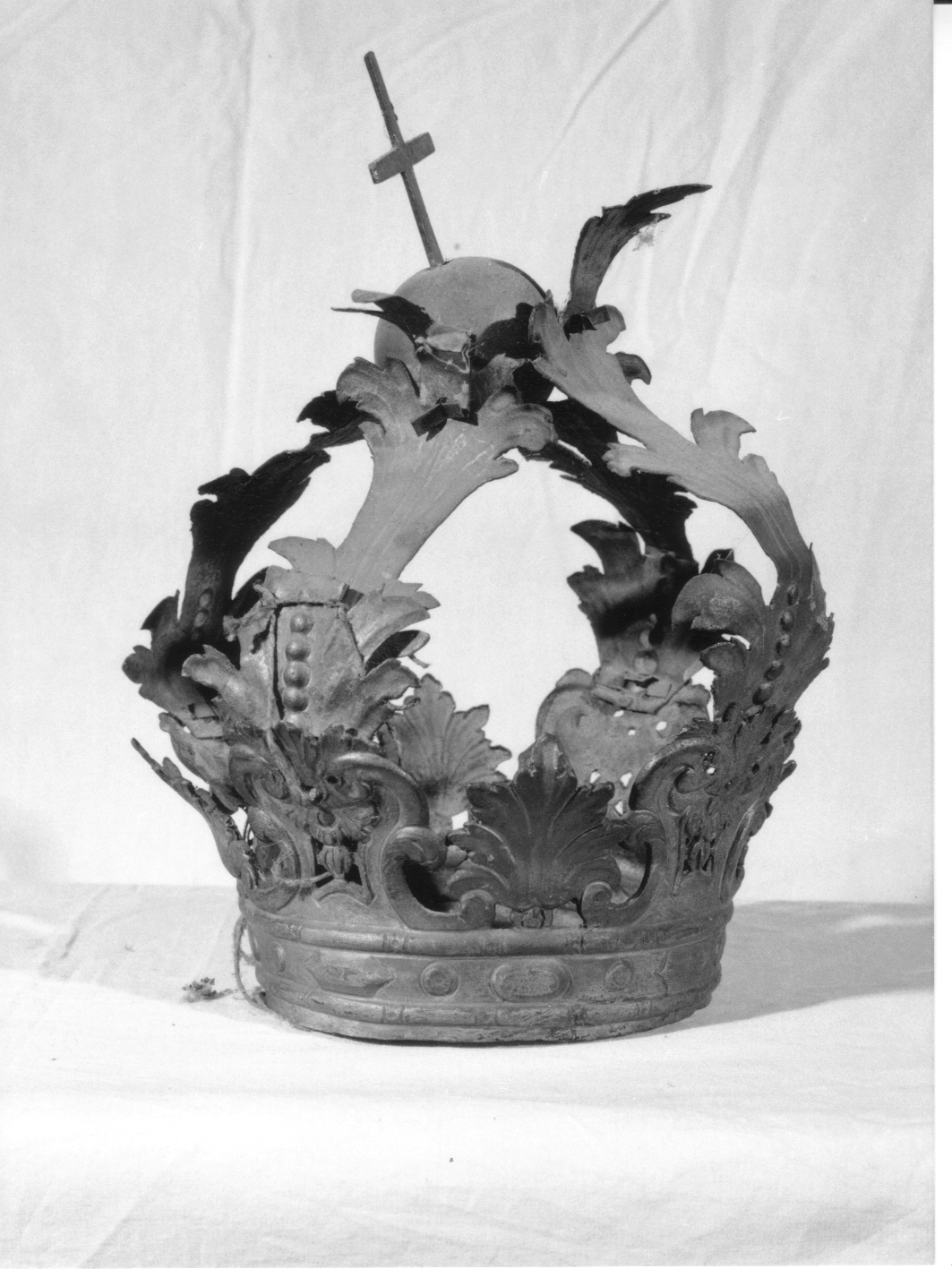 corona da statua, opera isolata - bottega genovese (sec. XVIII)