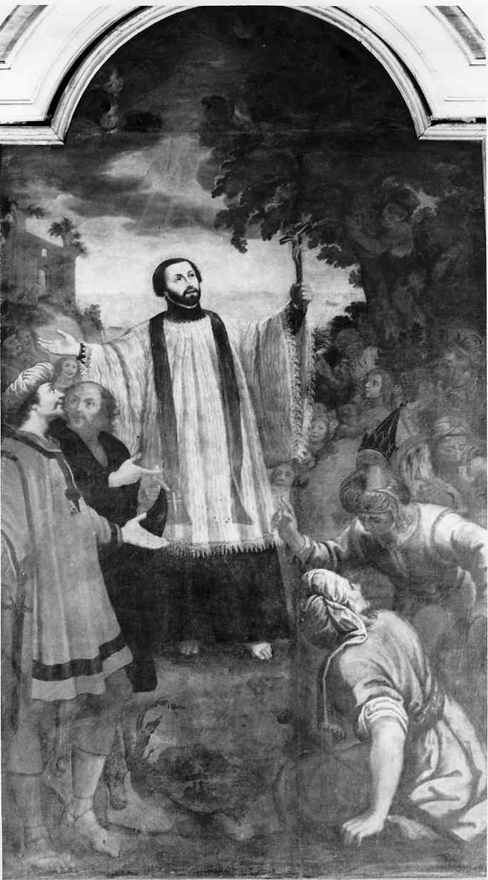 San Francesco Saverio (dipinto, elemento d'insieme) - ambito ligure (seconda metà sec. XVII)