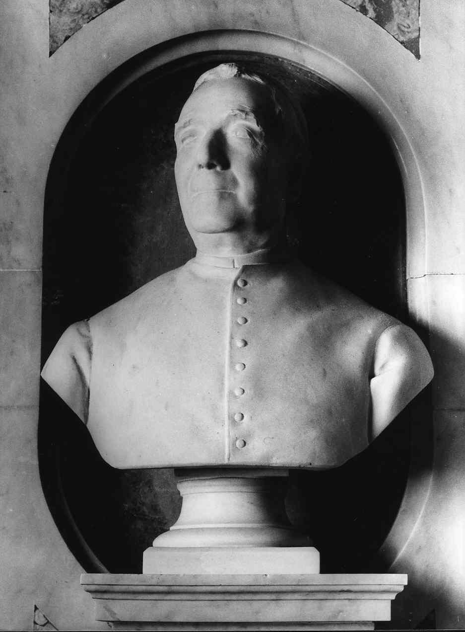 ritratto d'uomo (busto, opera isolata) - bottega ligure (fine sec. XIX)