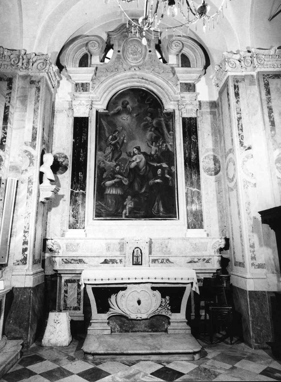 altare, insieme - bottega ligure (fine sec. XIX)