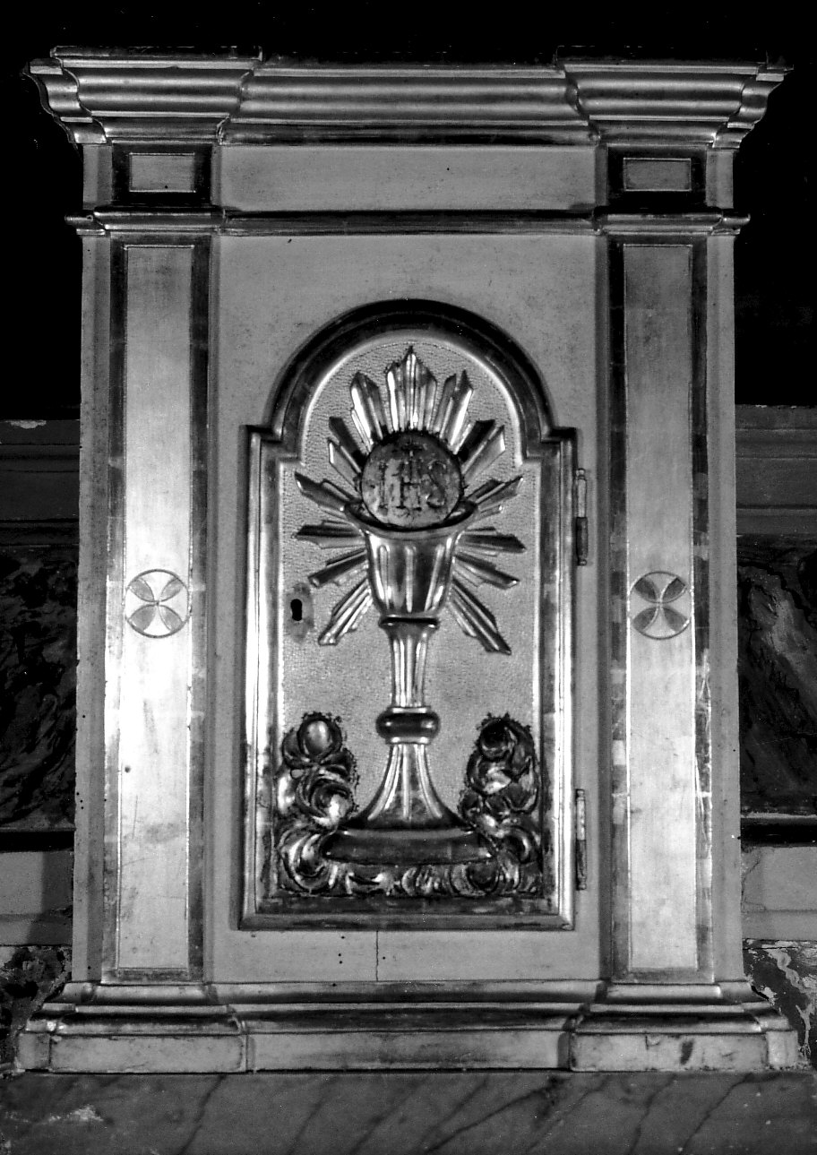 tabernacolo, opera isolata - bottega genovese (sec. XIX)