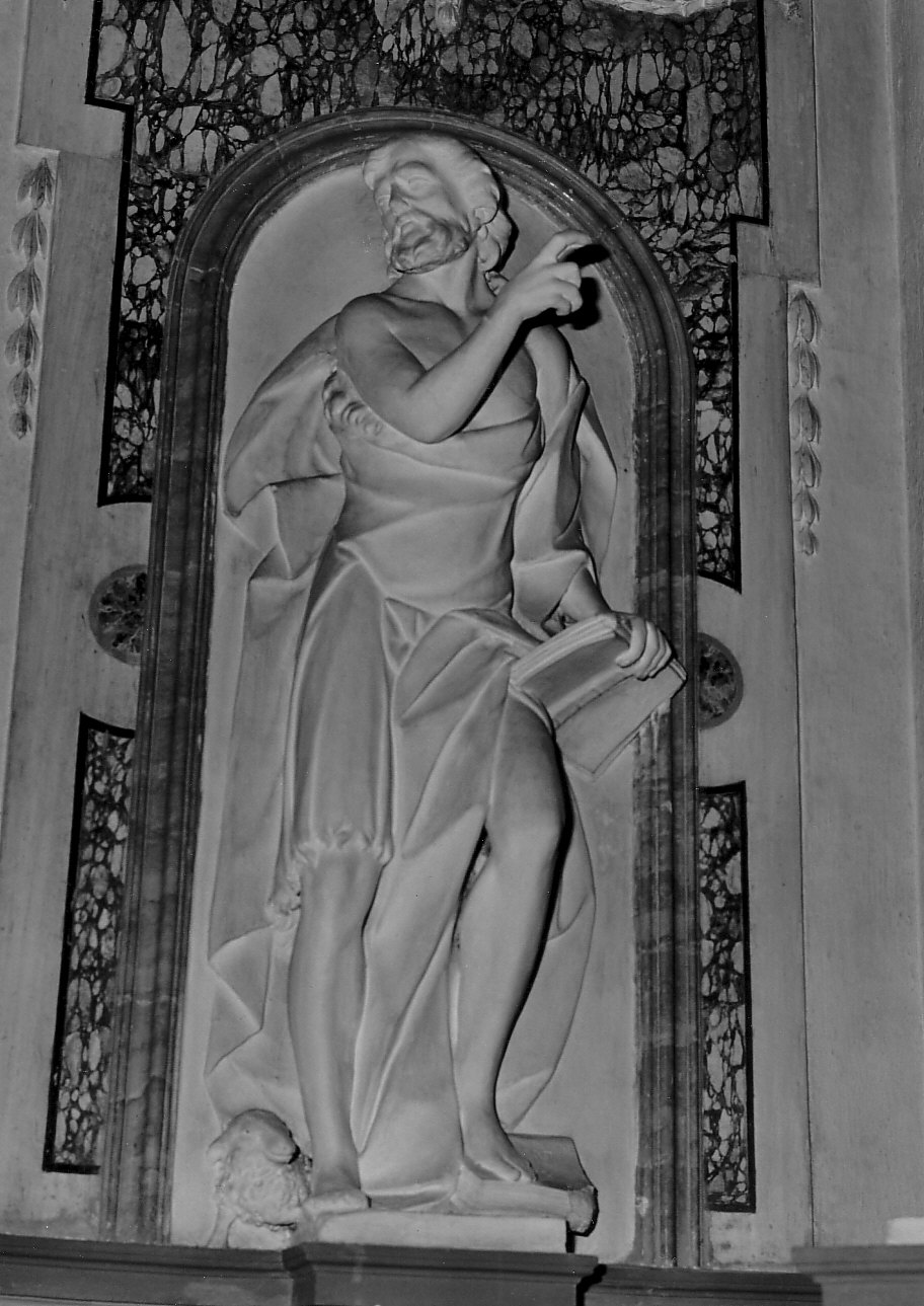 San Giovanni Battista (statua, opera isolata) - bottega liguro-lombarda (sec. XVIII)