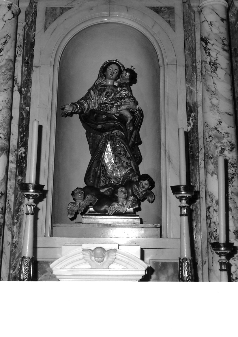 Madonna del Buon Consiglio (statua, opera isolata) - bottega genovese (prima metà sec. XVIII)