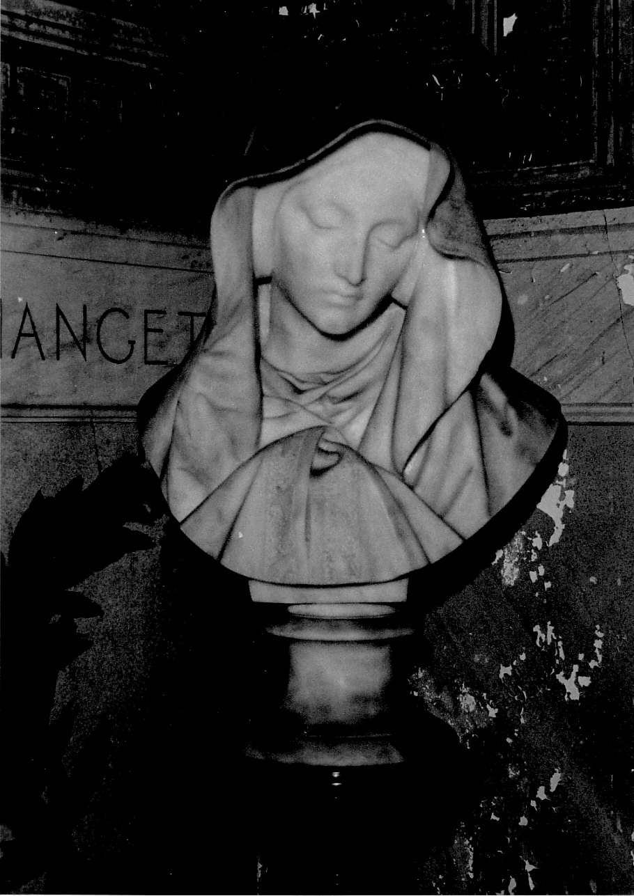 Madonna (busto, opera isolata) - bottega toscana (fine sec. XIX)