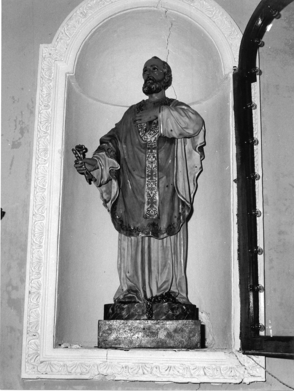 San Pietro Apostolo (scultura, opera isolata) - ambito Italia settentrionale (fine/inizio secc. XIX/ XX)