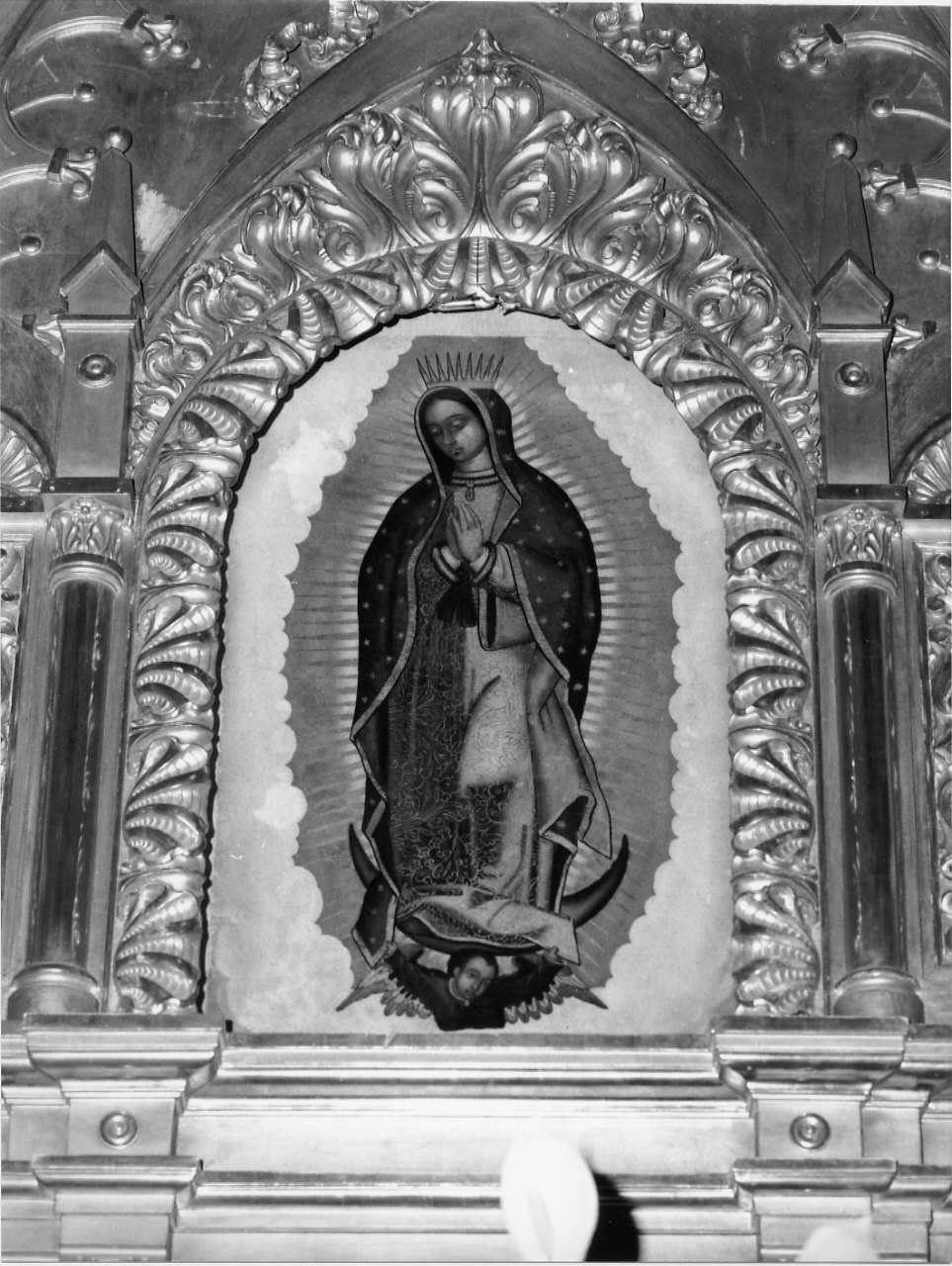 Madonna di Guadalupe, Madonna (dipinto, opera isolata) - ambito messicano (?) (sec. XVI)