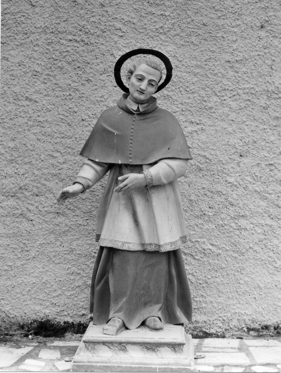 San Carlo Borromeo (statua, opera isolata) - ambito genovese (fine/inizio secc. XVIII/ XIX)