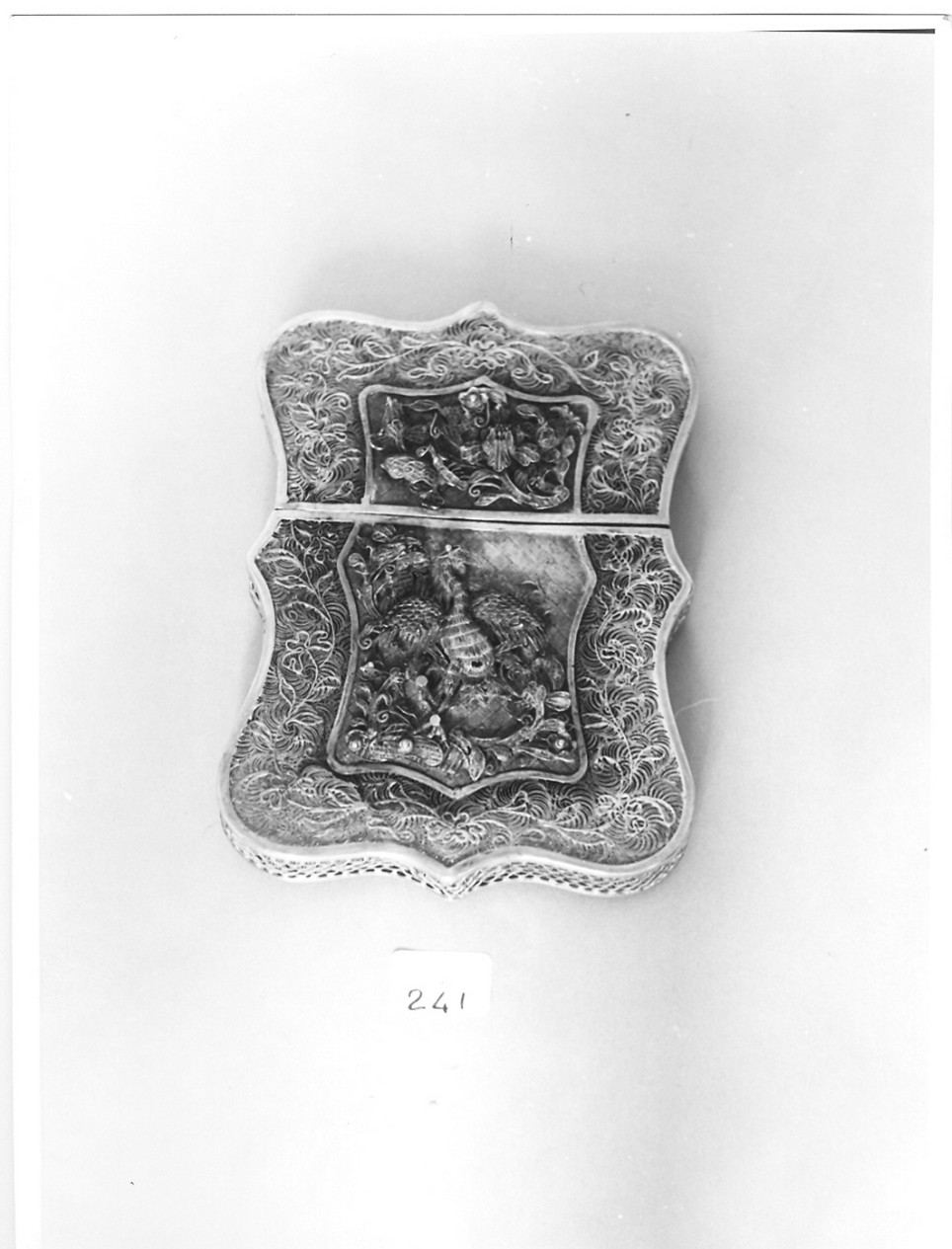 portabiglietti da visita, opera isolata - bottega cinese (sec. XIX)