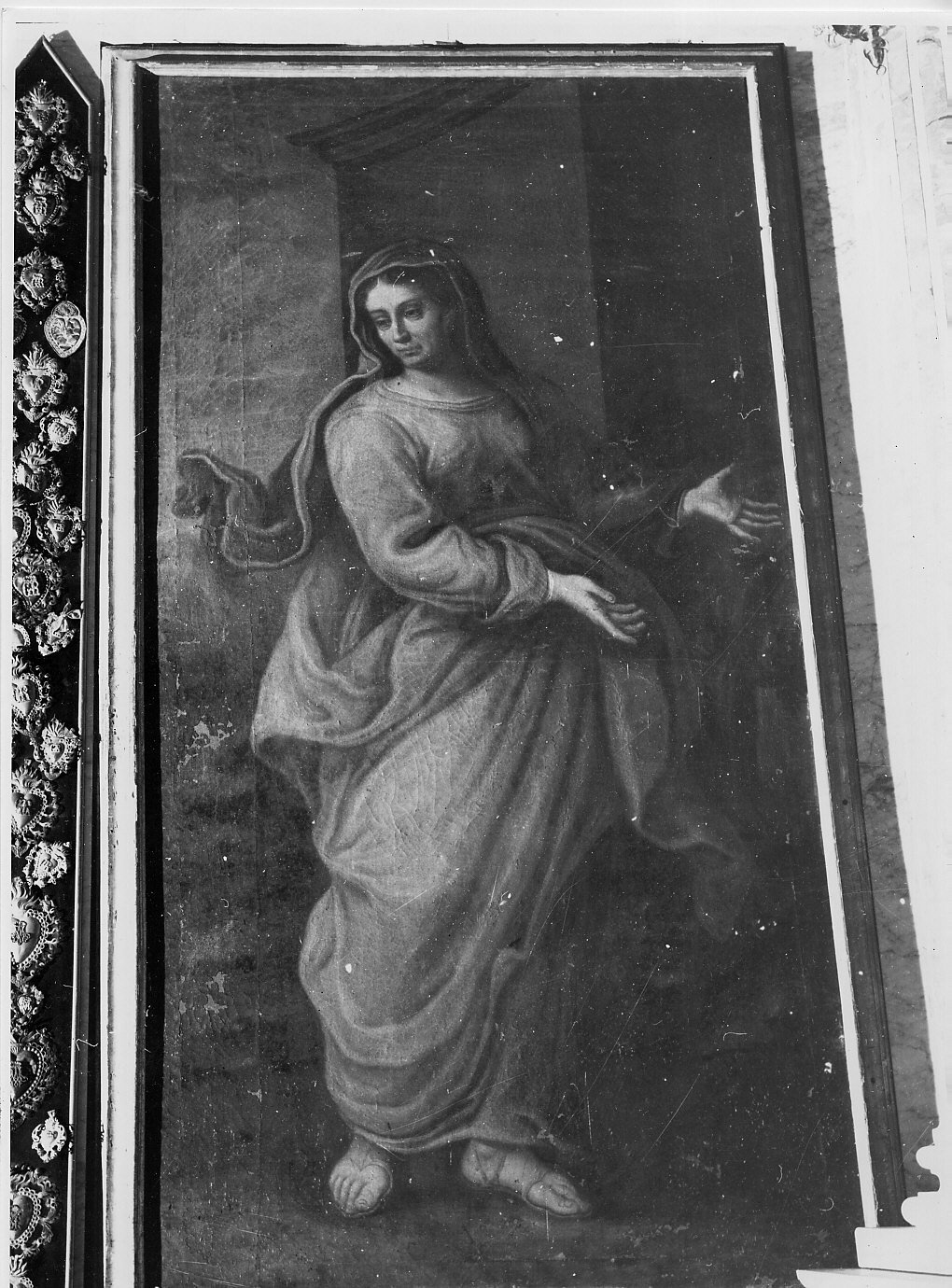 Sant'Anna (dipinto, pendant) - ambito ligure (fine/inizio secc. XVIII/ XIX)