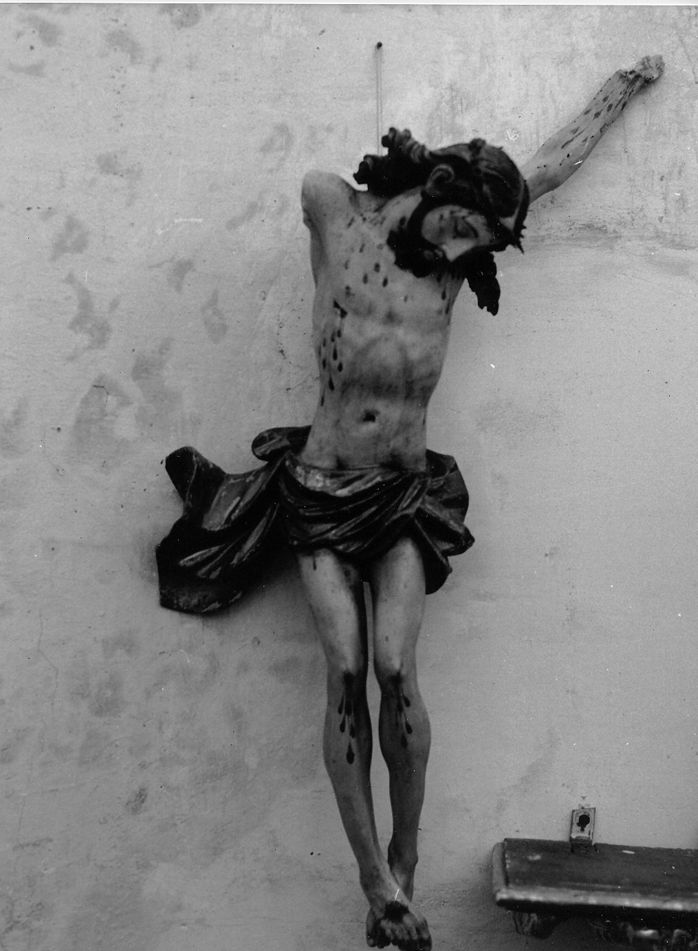 Cristo crocifisso (scultura, opera isolata) - bottega genovese (sec. XVIII)