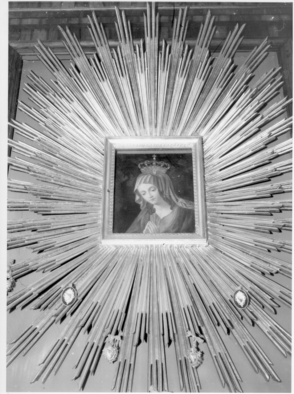 Madonna (dipinto, opera isolata) - ambito ligure (secc. XVII/ XVIII)