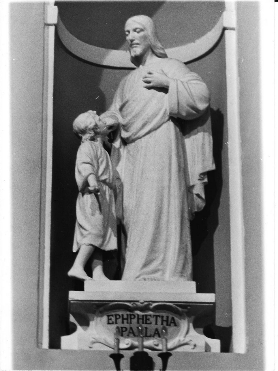 Santo (statua, opera isolata) - bottega ligure (fine/inizio secc. XIX/ XX)