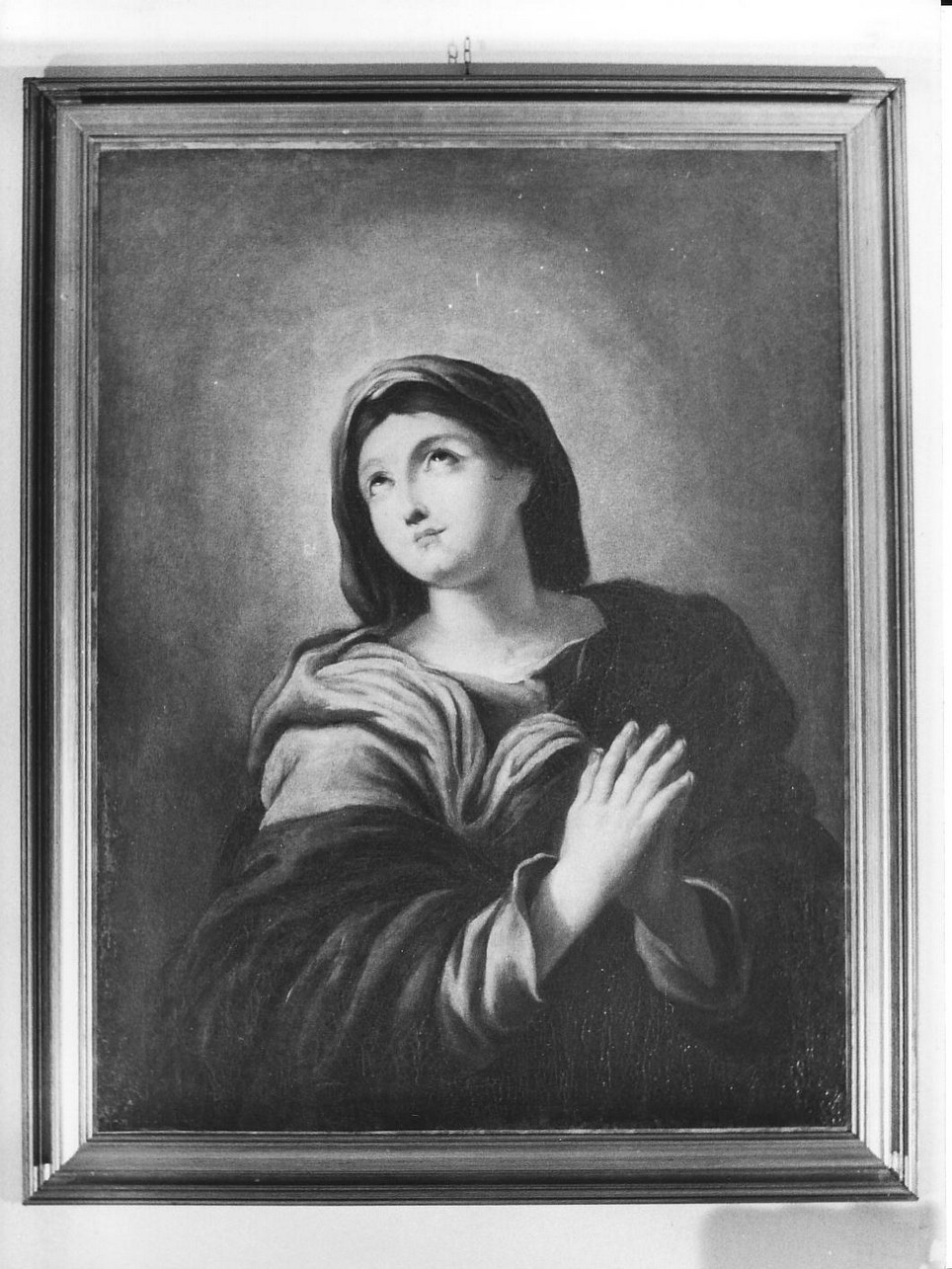 Madonna orante (dipinto, opera isolata) - ambito ligure (fine sec. XVII)